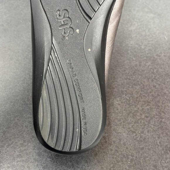 SAS Funk Women’s Comfort Shoes Sz 6.5 Slipon, Adjustable Elastic Toggle Leather - Picture 10 of 11